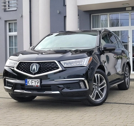 Acura MDX cena 169000 przebieg: 140000, rok produkcji 2018 z Kraków małe 781